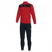 Спортивный костюм Joma ACADEMY II 101352.601 красный с черными брюками