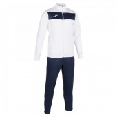 Спортивный костюм Joma ACADEMY II 101352.203 белый с темно-синими брюками